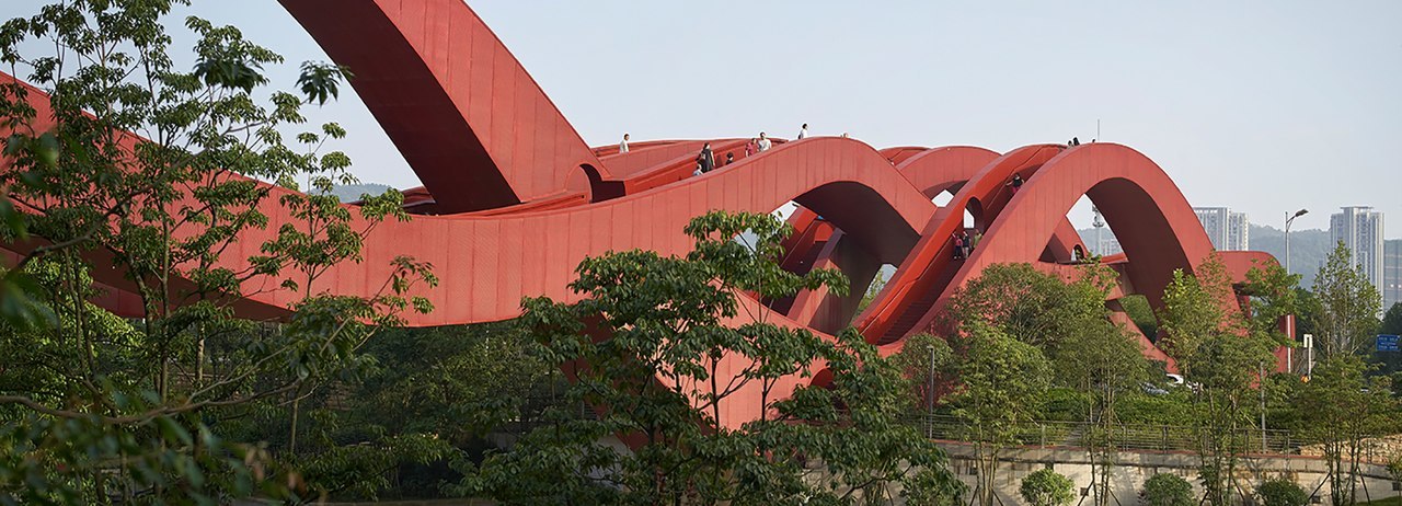 Bridge in China by developer NEXT - World of building, Constructions, Building, Architecture, Interesting, Informative, China, Bridge, Longpost