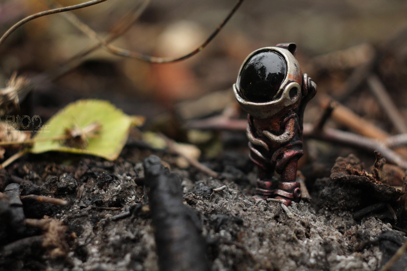 Astronaut traveling the worlds. Figurine, 6 cm. - My, Космонавты, Spacesuit, Space, Polymer clay, Longpost