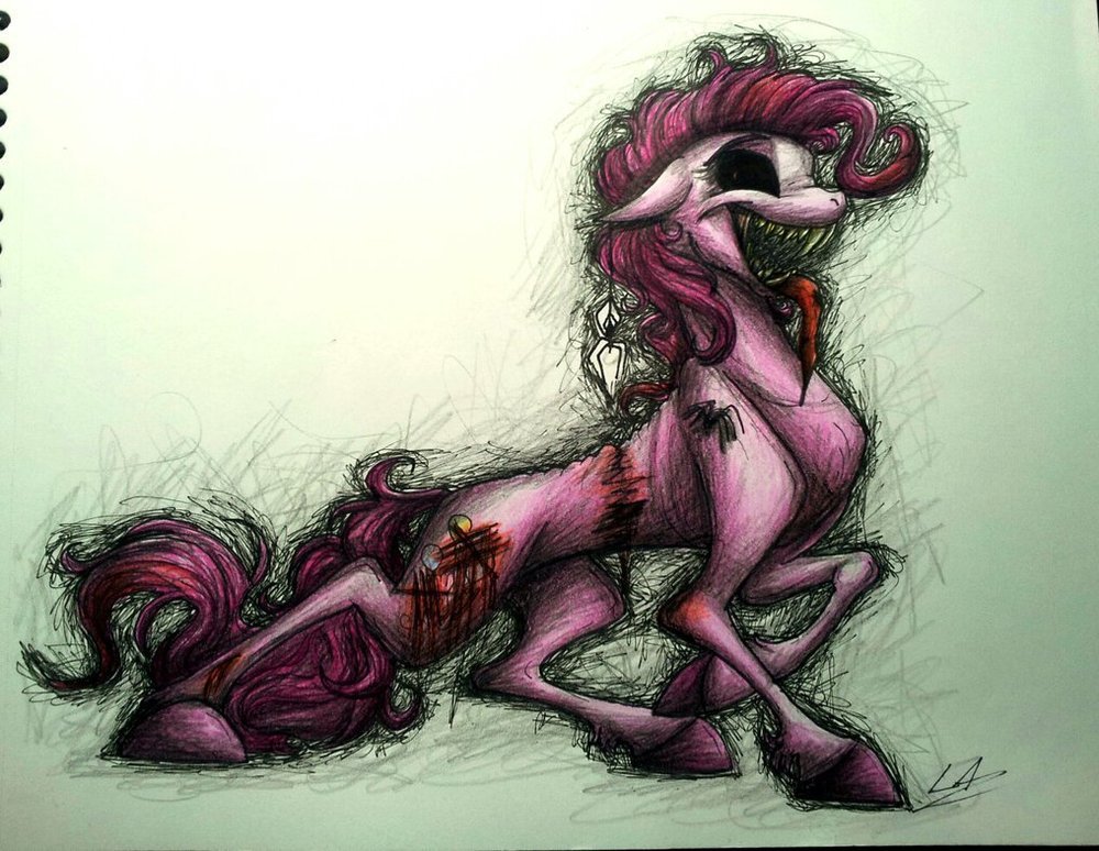 Dark 6 - My Little Pony, Grimdark, Darkpony, Арт, Mane 6, Dark 6, Длиннопост, Lupiarts