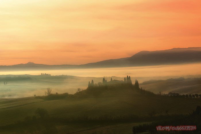 Autumn Tuscany... Photos of falling asleep nature. - Nature, Landscape, Italy, Tuscany, Longpost