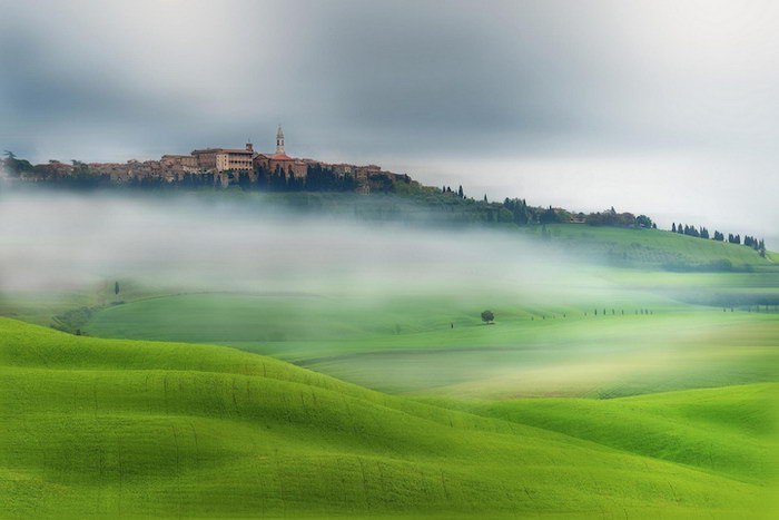 Autumn Tuscany... Photos of falling asleep nature. - Nature, Landscape, Italy, Tuscany, Longpost