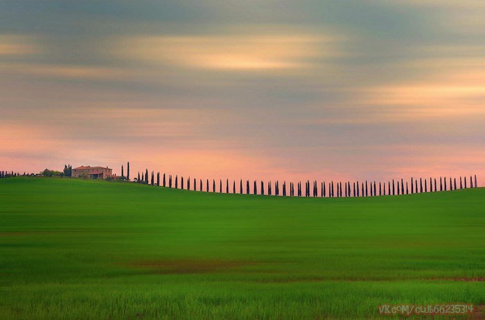 Autumn Tuscany... Photos of falling asleep nature. - Nature, Landscape, Italy, Tuscany, Longpost