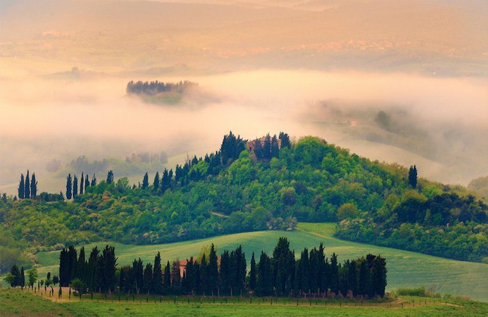 Autumn Tuscany... Photos of falling asleep nature. - Nature, Landscape, Italy, Tuscany, Longpost