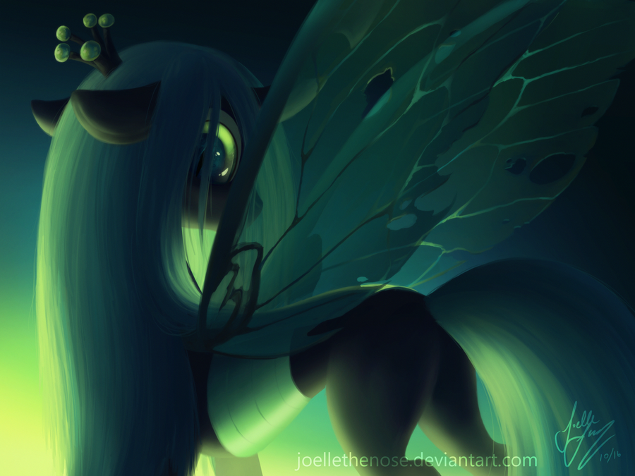 Creasy - My little pony, Queen chrysalis, Joellethenose