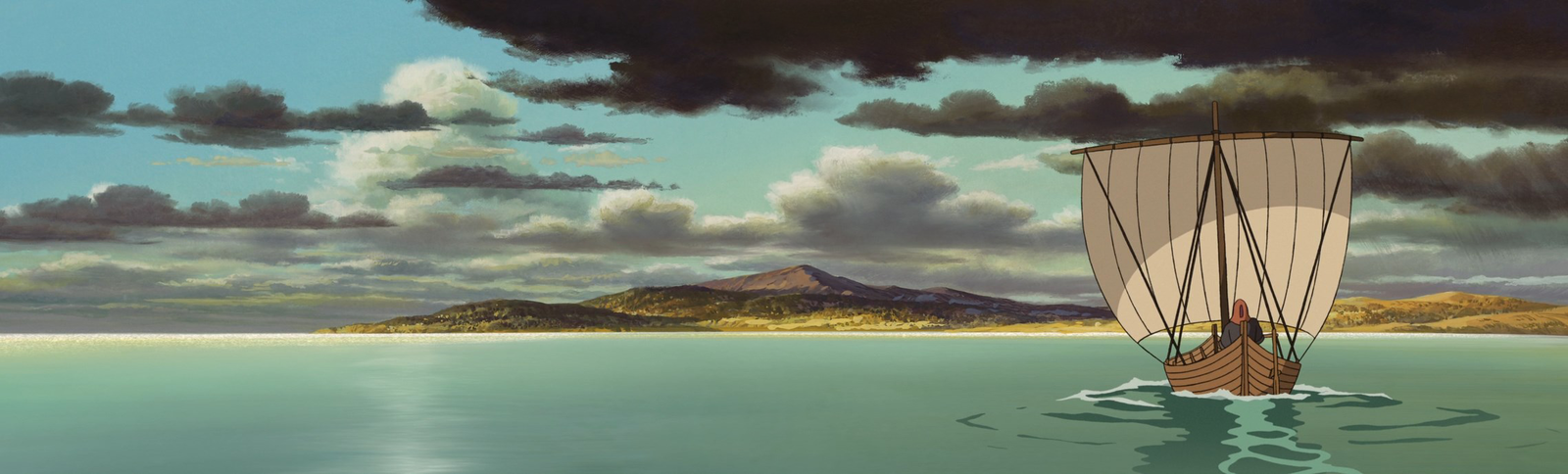 Backgrounds from Goro Miyazaki's Tales from Earthsea - Cartoons, Anime, Hayao Miyazaki, Панорама, Background, , Longpost