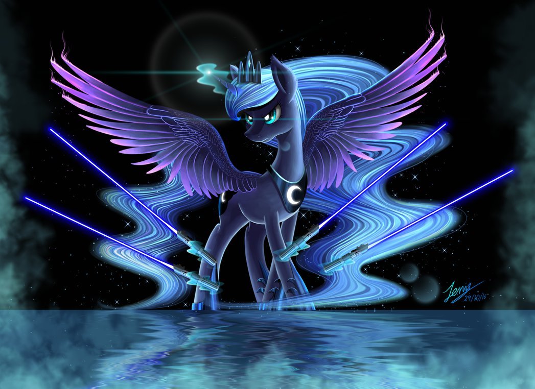 Lunar Jade Skywalker - My Little Pony, Princess Luna