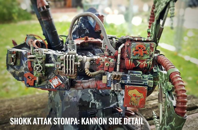 Стомпа - Warhammer 40k, Моделизм, Миниатюра, Орки, Стомпа, Длиннопост