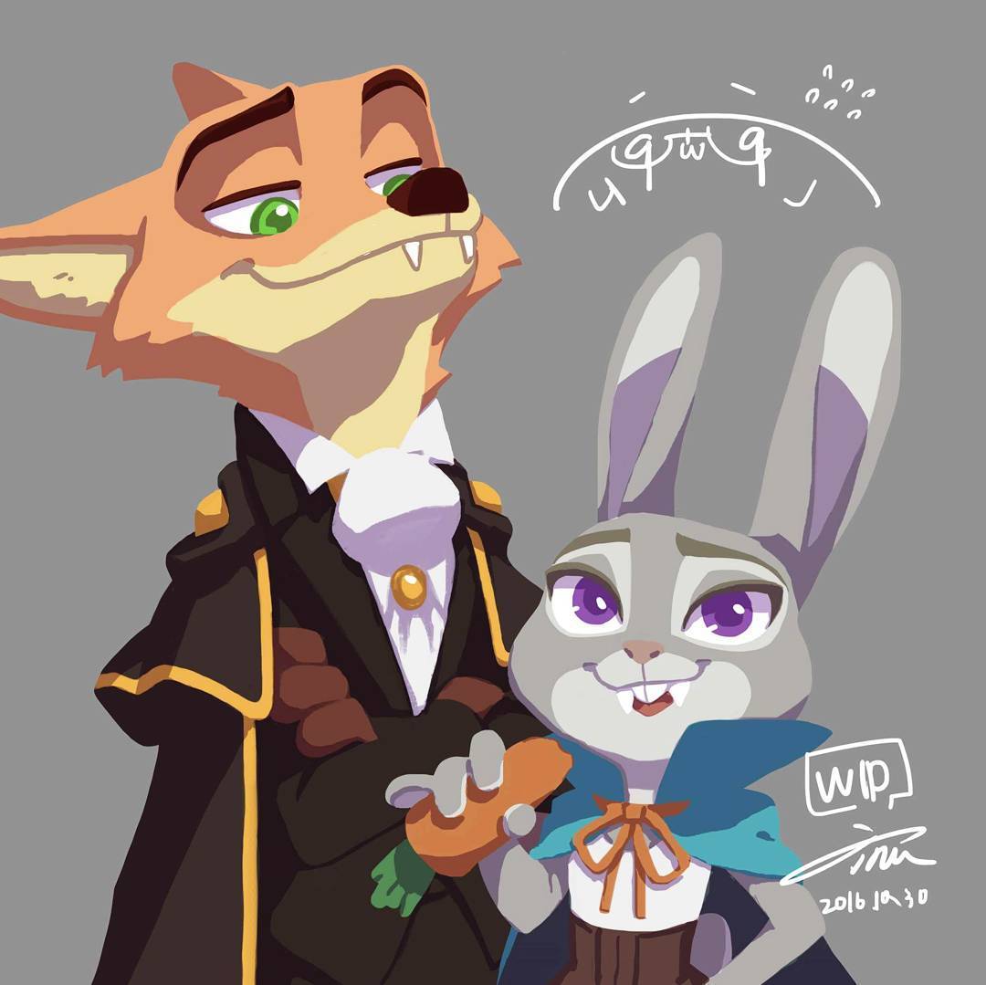 Halloween / Halloween - Zootopia, Zootopia, Nick and Judy