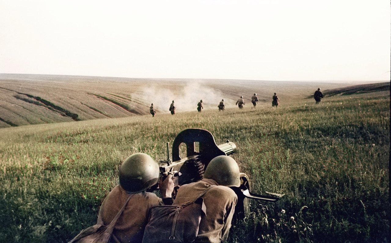 Animated photographs (27). Colorization. + video. - Colorization, The Second World War, Longpost, Video