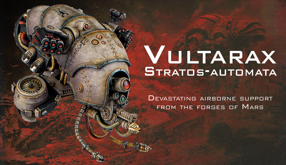 Vultarax-class stratospheric automaton - Warhammer 30k, Mechanicum, , Warhammer 40k, Longpost