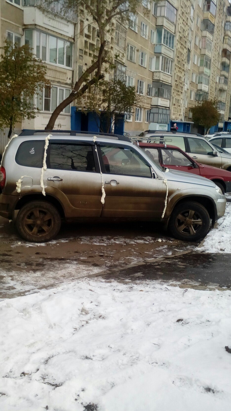 When the customer shows how it was necessary to foam - Saransk, Polyurethane foam, Preparing for winter, Longpost