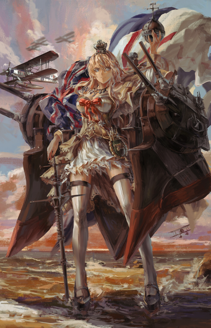 Warspite - Kantai Collection, Anime Art, Kanmusu, Warspite