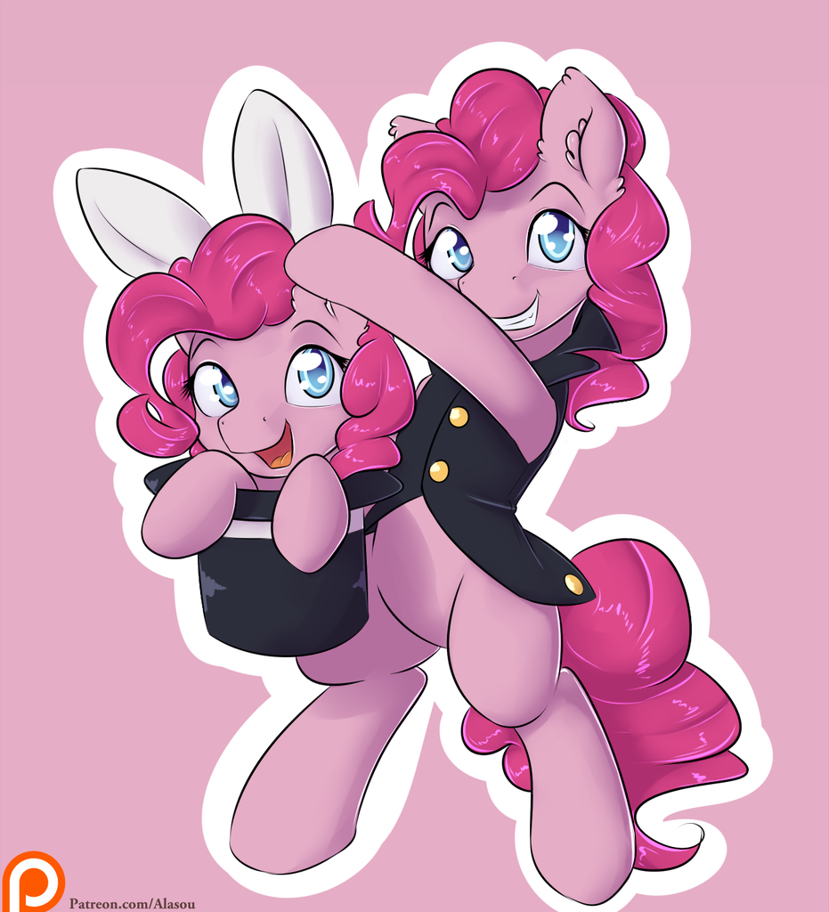 Special kick magic. - My little pony, Pinkie pie, Alasou