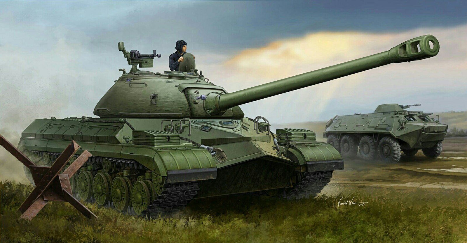 Paintings (11) - Painting, Tanks, Weapon, Armored vehicles, Longpost