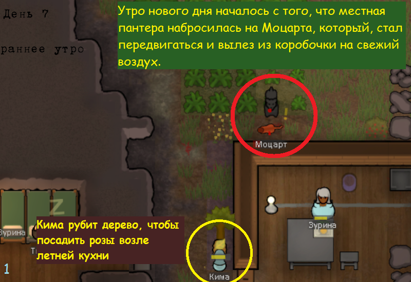 Бывший муж Кимы - Моё, Игры, Rimworld, Длиннопост