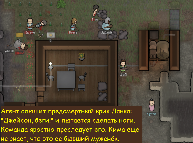 Бывший муж Кимы - Моё, Игры, Rimworld, Длиннопост