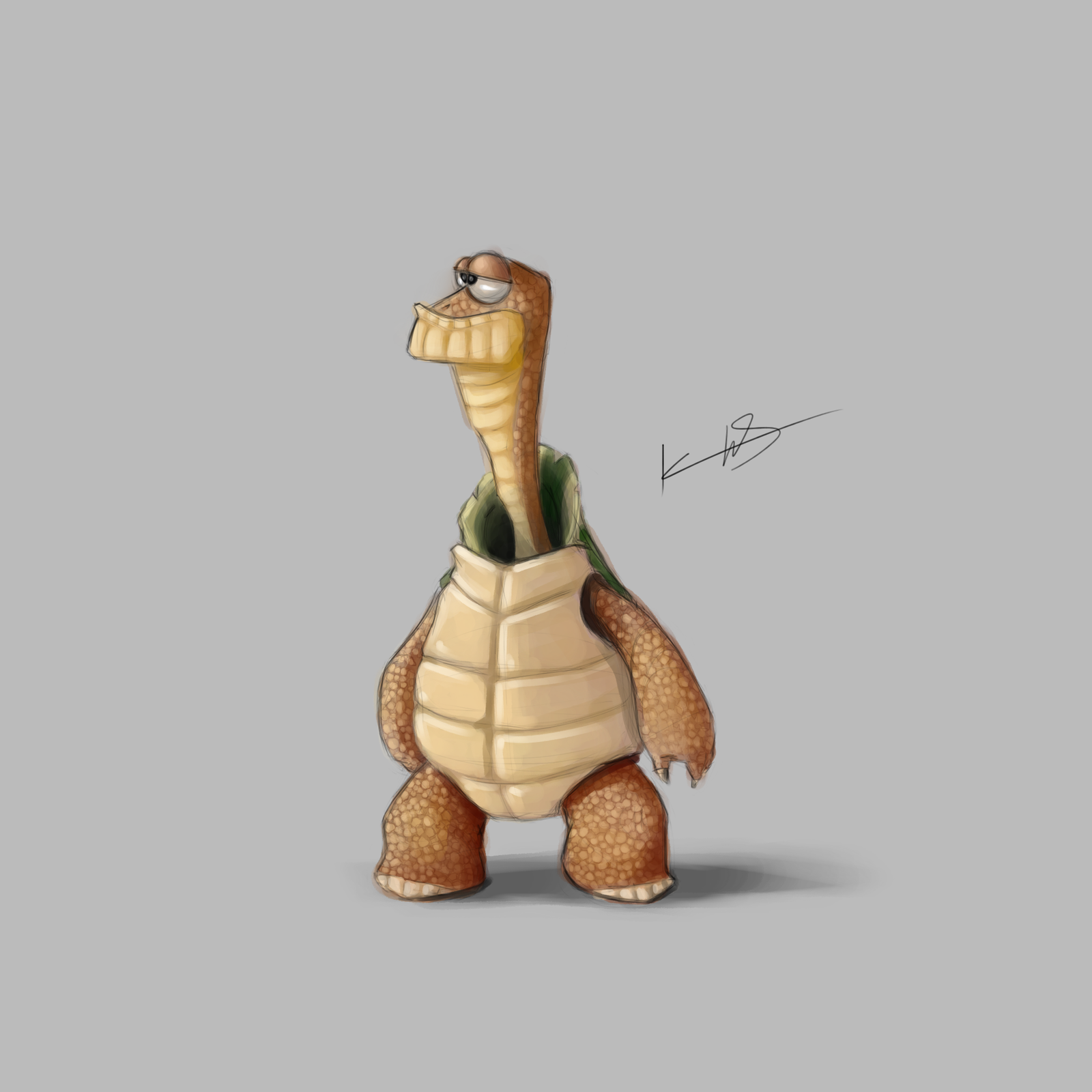 Turtle - My, SAI, , Wacom