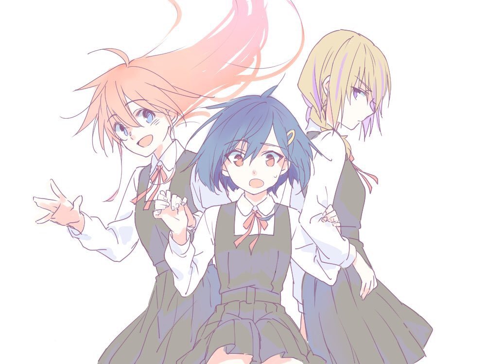 Flip Flappers - , Kokona, , , Anime, Anime art