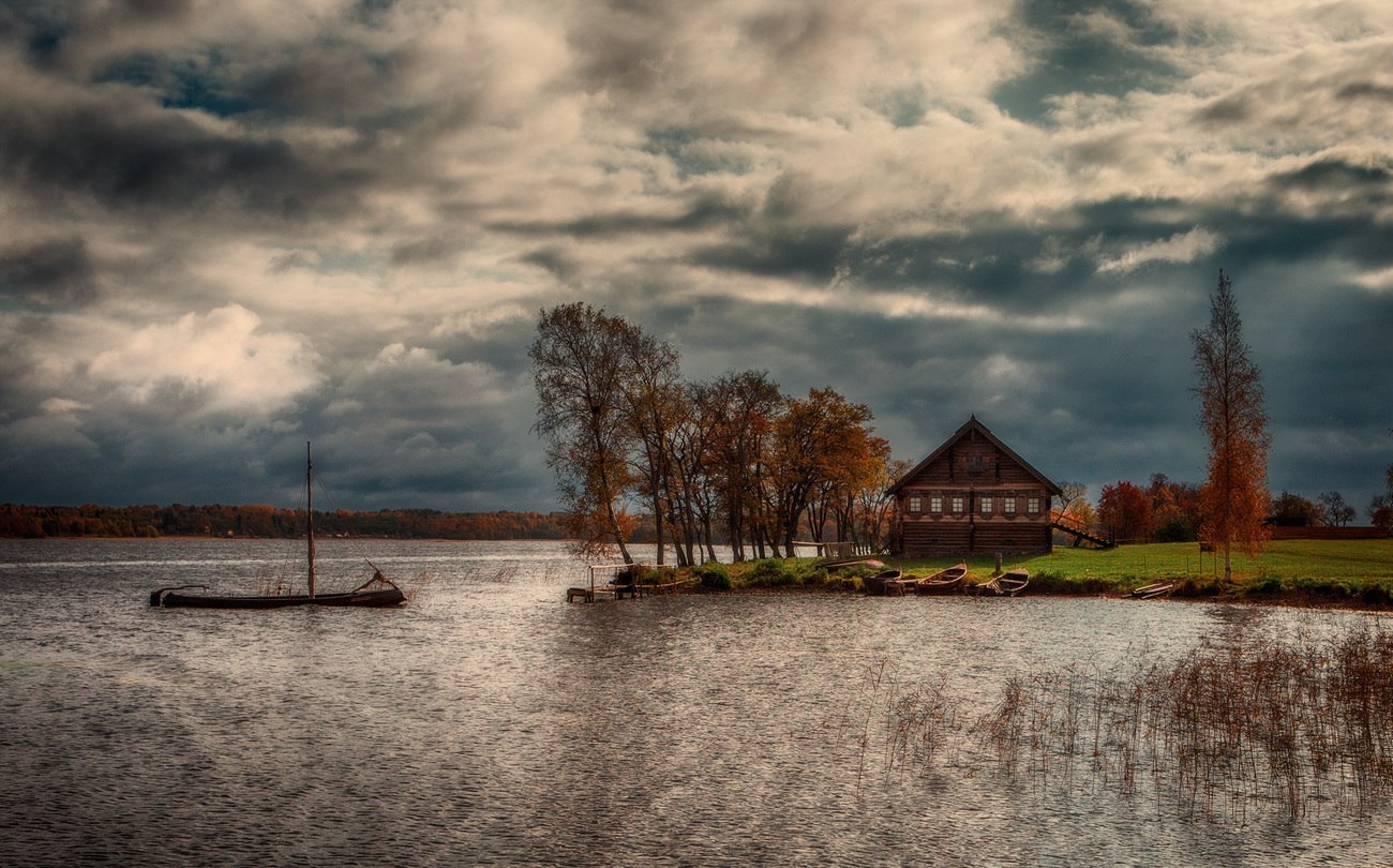 Autumn on Lake Onega - Lake Onega, Карелия, Autumn, Russia, Nature, Photo, The photo, Landscape, Longpost