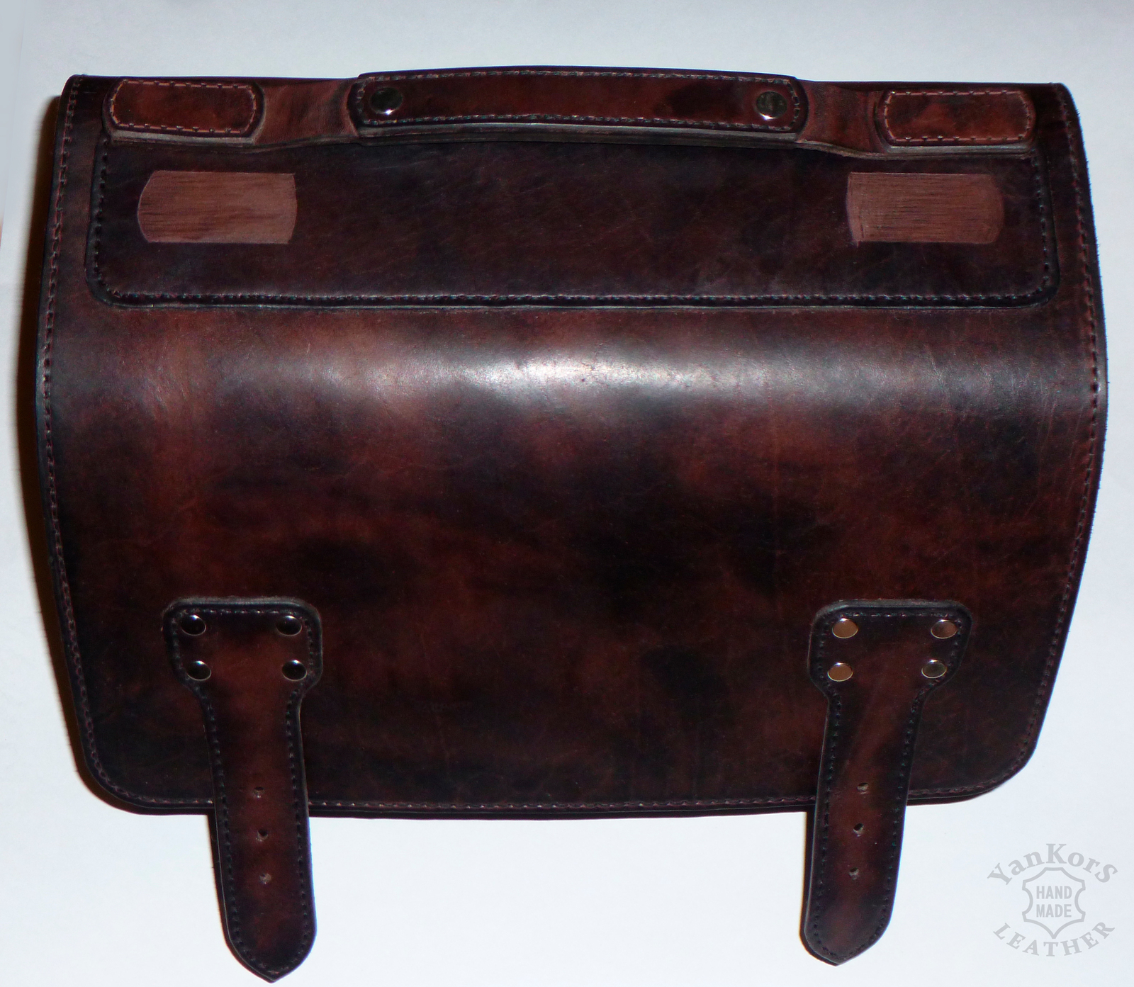 We sew a briefcase. Master class in more detail. Part 2. - My, Briefcase, Master Class, Longpost, , Fair of Masters, Saddler's leather