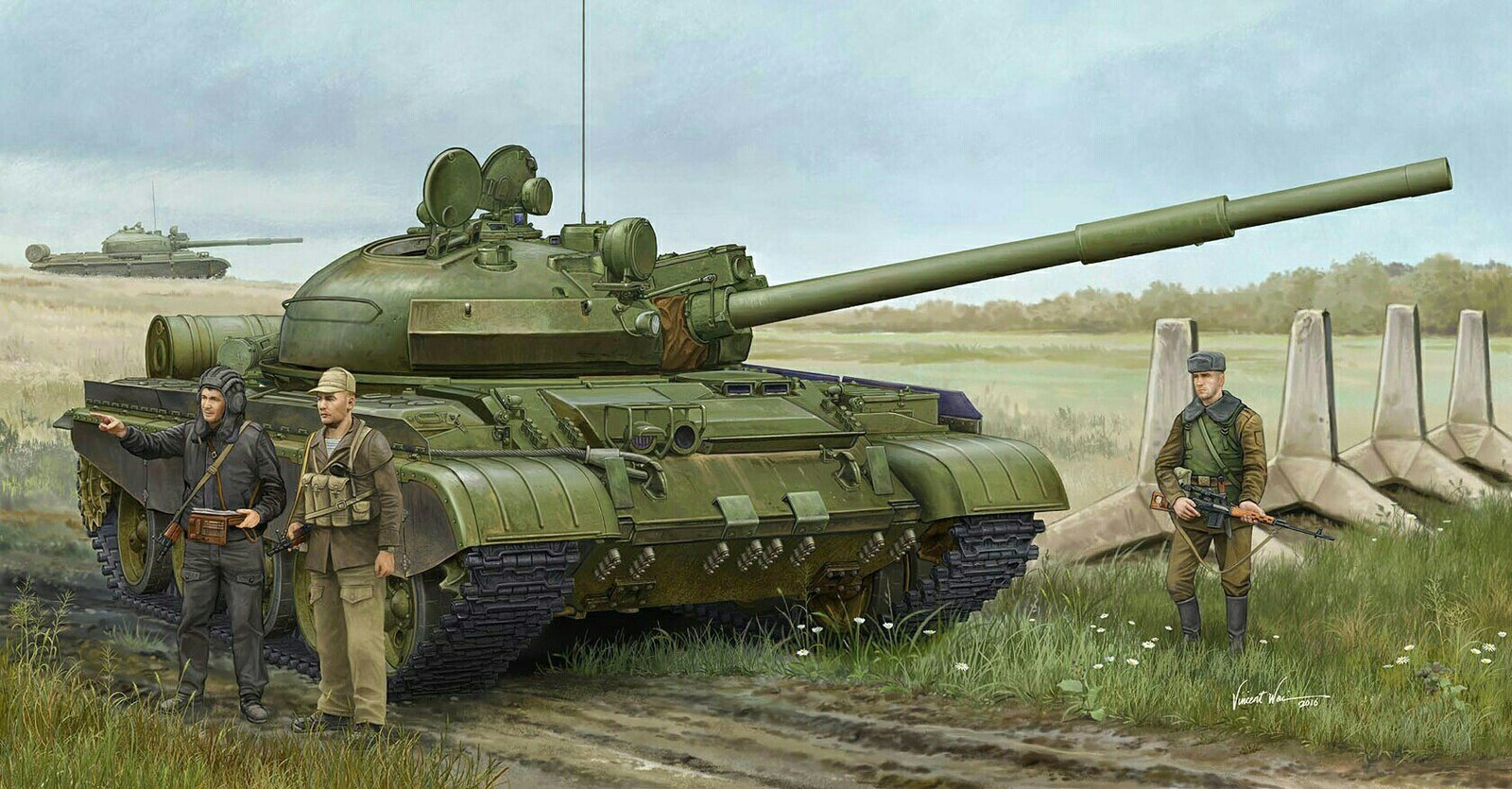 Paintings (12) - Tanks, Weapon, Armored vehicles, the USSR, MBT, Painting, Armament, Military equipment, Longpost