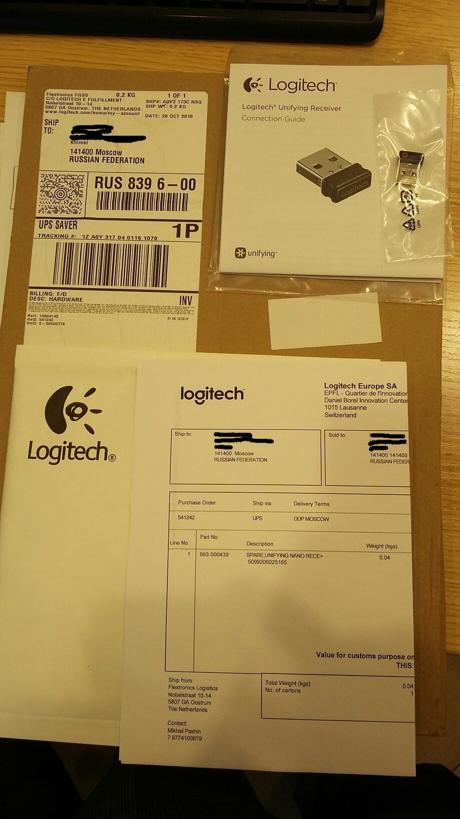 Continued about Logitech service - My, Logitech, Service