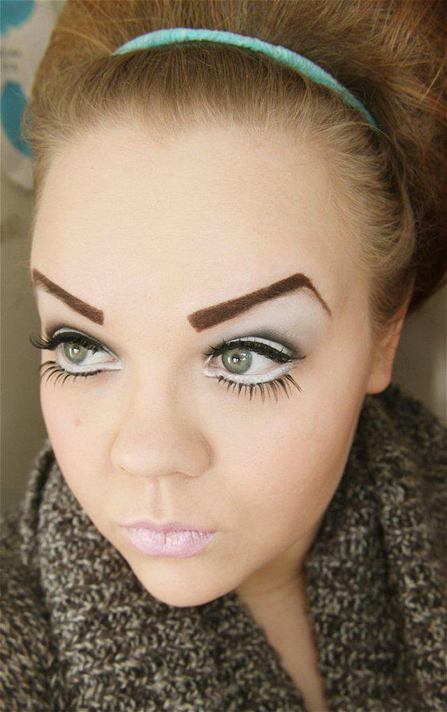 Oh those female eyebrows - Images, Girls, Female, Brows, Longpost, Women