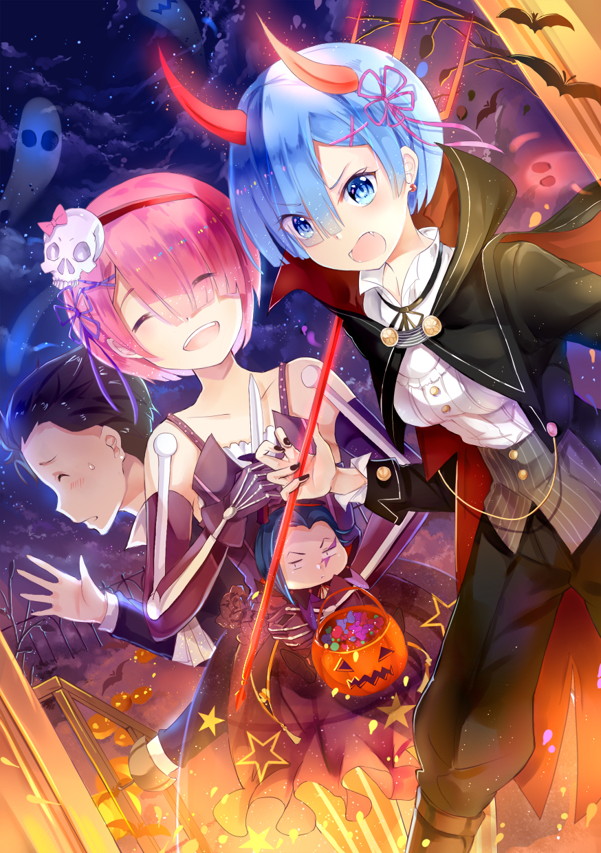 Ram, Rem and Subaru | Пикабу