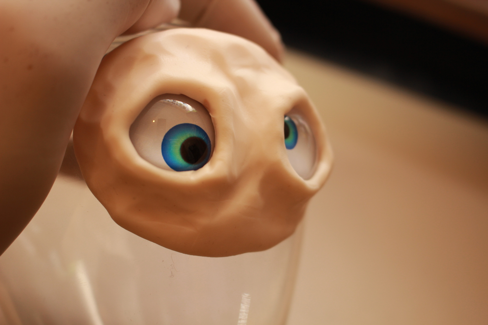 We sculpt a simple muzzle for a polymer clay toy - My, My, Handmade, Polymer clay, Dog, Longpost, Process