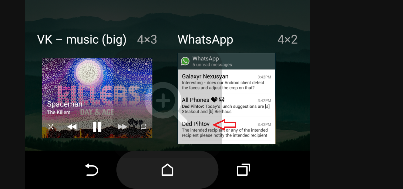 htc m8. Widget selection page. - My, Humor, Grandfather, Пасхалка, Coincidence, Htc