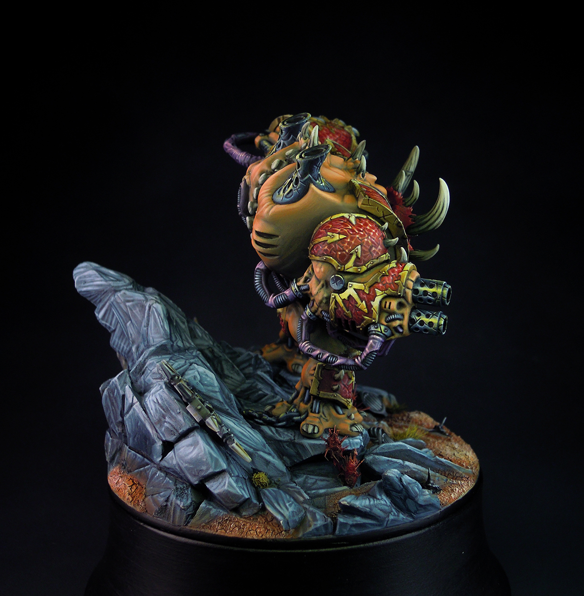 Helbrute - My, , , Warhammer 40k, My, Painting, Miniature, Longpost