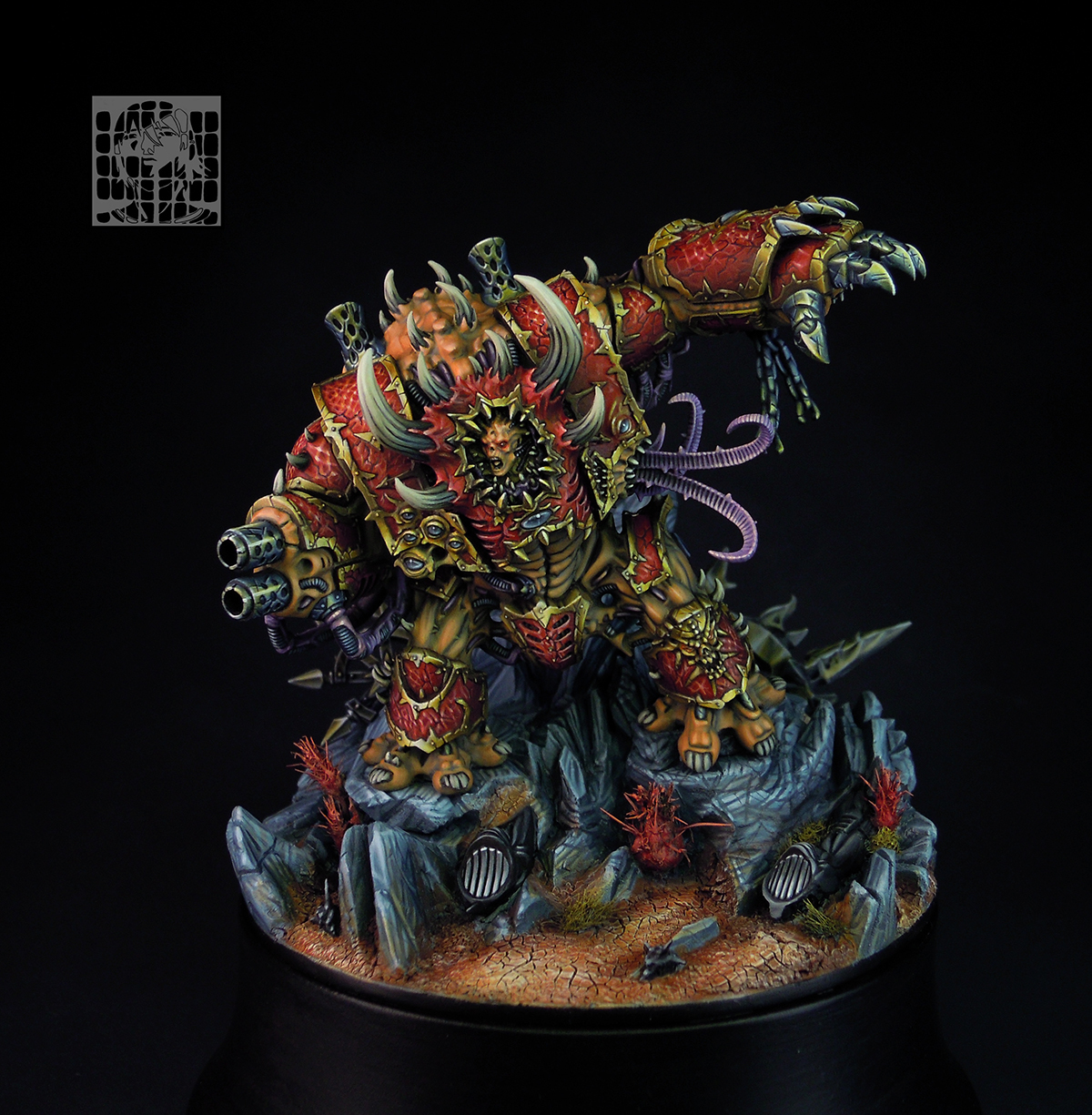 Helbrute - My, , , Warhammer 40k, My, Painting, Miniature, Longpost