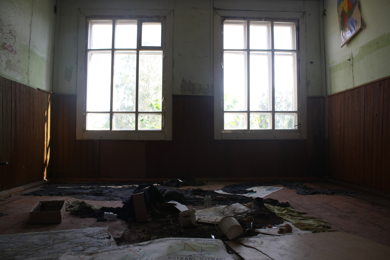 What is left of the school in the village of Ozhmegovo - My, School, Abandoned, Village, Old, The photo, Photo, Longpost