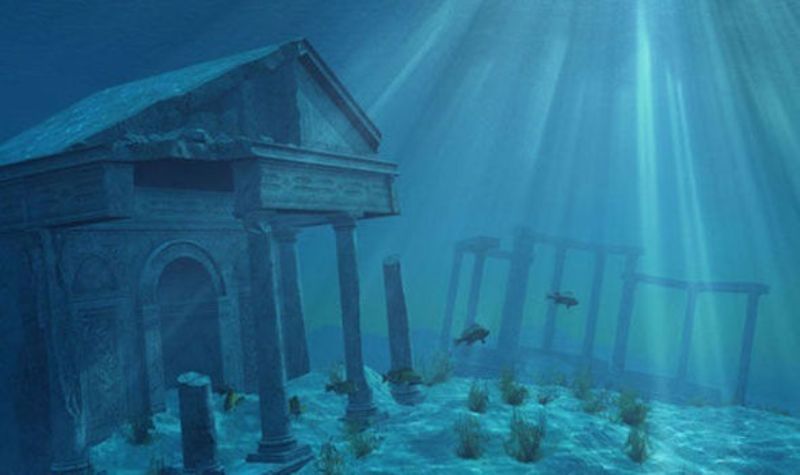 Researchers prove that Atlantis was destroyed by a huge tsunami - news, Atlantis, Tsunami, Research, Interesting, Santorini