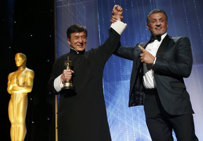 For the first time in half a century in the film industry, Jackie Chan received an Oscar. - Oscar, Jackie Chan