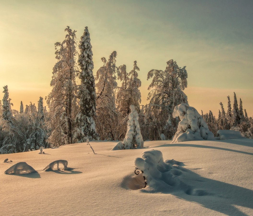 Belogorsky Monastery - Belogorsky Monastery, Kungur district, Perm Territory, Russia, Winter, Nature, Photo, Landscape, Longpost