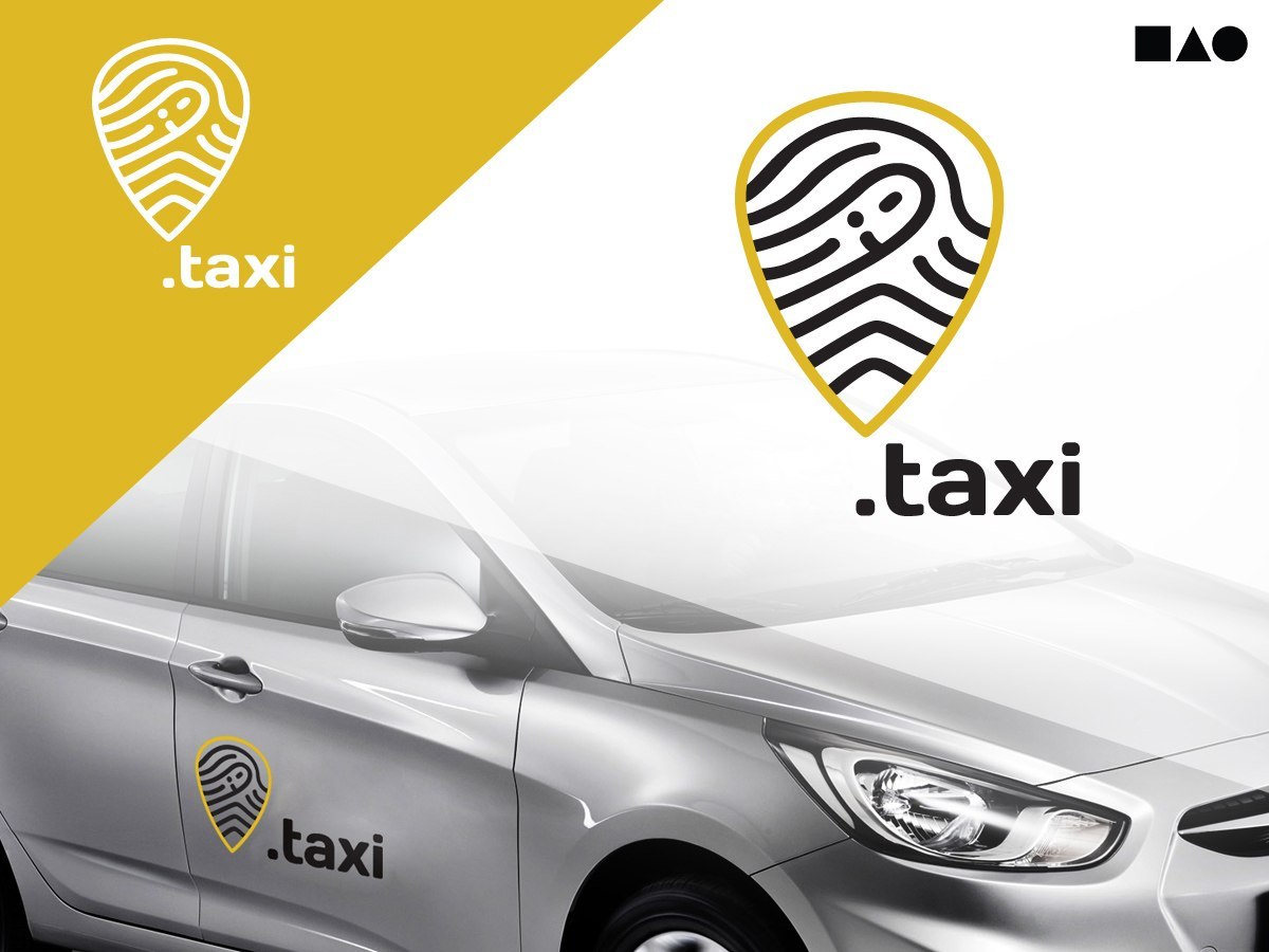 Taxi for walking - My, Logo, Design, Taxi