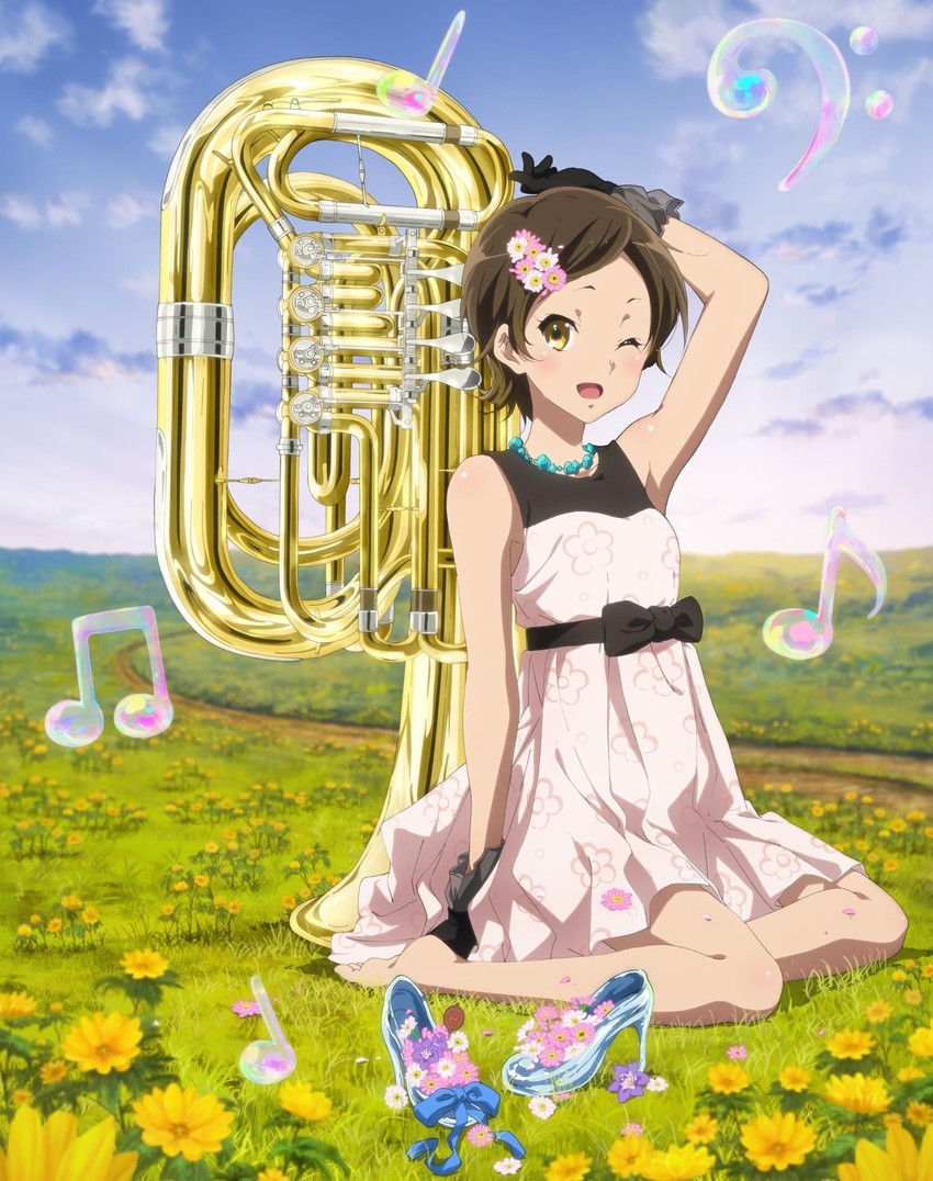 Anime Art - Anime, Anime art, Hibike! Euphonium, Katou hazuki, , Longpost, Ogasawara haruka, Kawashima sapphire