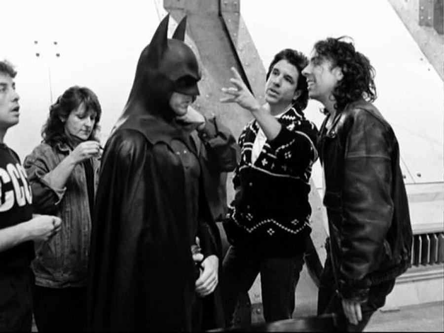 Behind the Scenes of Batman (1989) (Part 2) - Movies, Behind the scenes, Tim Burton, Michael Keaton, Jack Nicholson, Batman, Photos from filming, Longpost