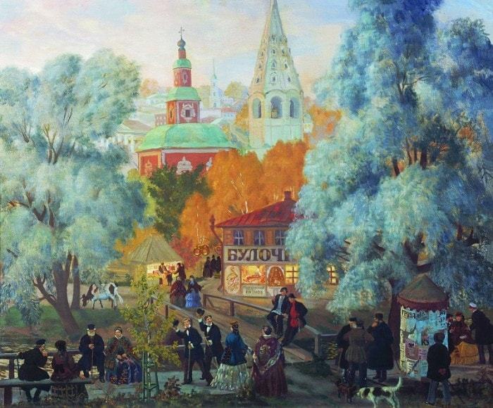 The mystery of the most famous painting by Kustodiev: who really was The Merchant for Tea - NSFW, Artist, Painting, Painting, Boris Kustodiev, Longpost