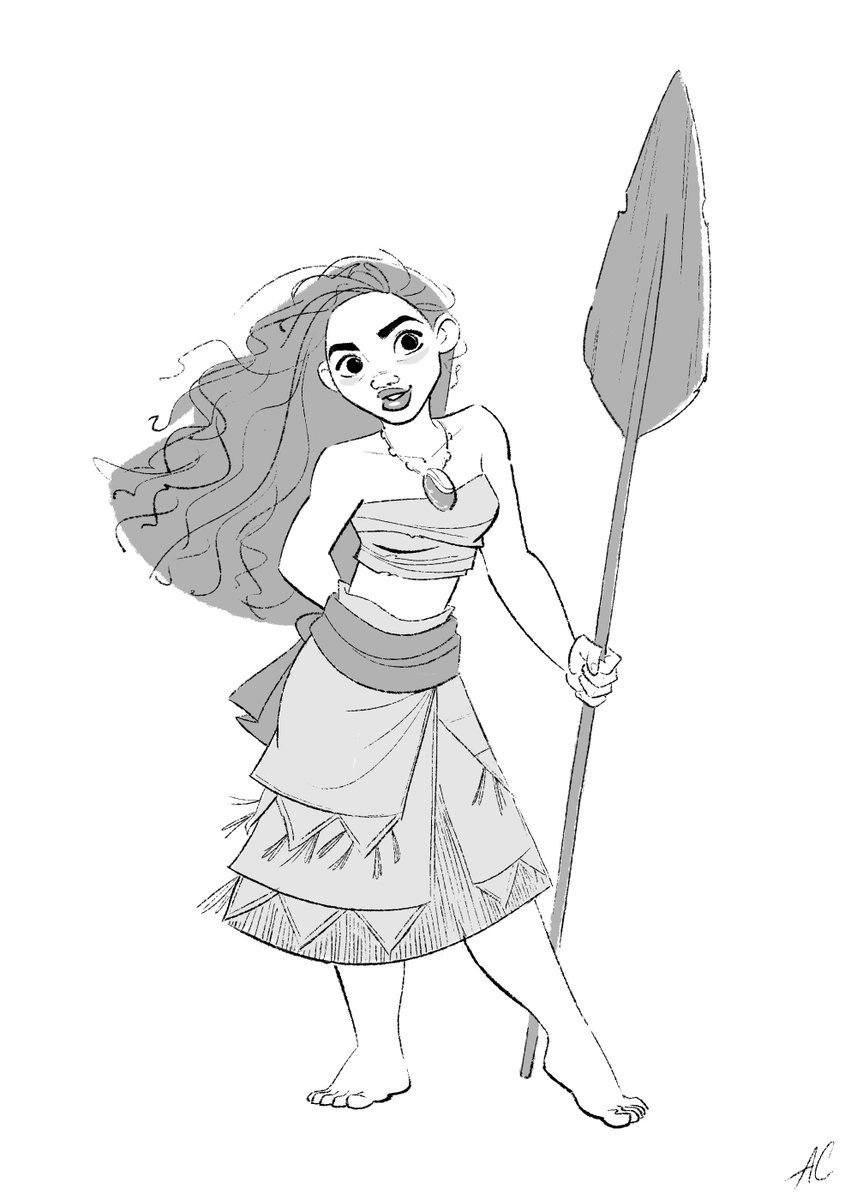 Sketches and concept art for the cartoon Moana - Cartoons, Moana, Sketch, Concept Art, Walt disney company, Longpost