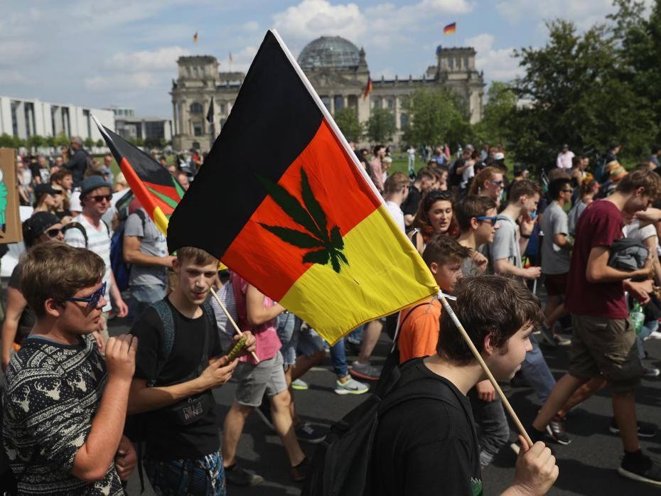 In Berlin, they want to legalize marijuana as part of an experiment. - Berlin, Germany, Marijuana, Legalization