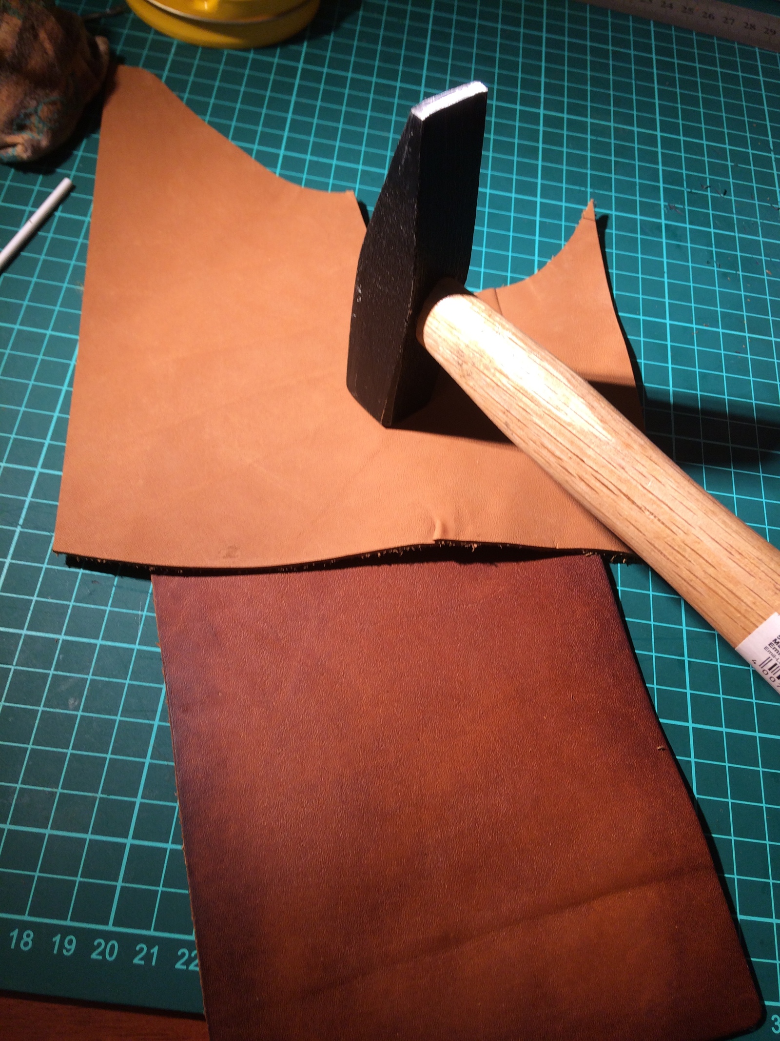 How do I make a passport cover? DIY) (Part 2.1 :D) - My, Leather, My, Longpost