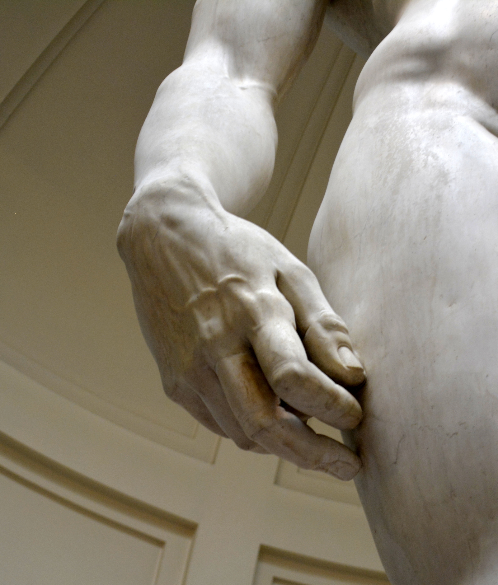 hand of david - David, Michelangelo, Sculpture