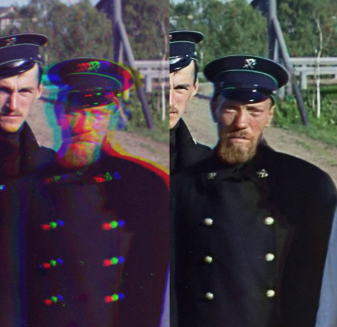 Miracles of the restoration of the Khodakovsky brothers - , Russia, Prokudin-Gorsky, Longpost