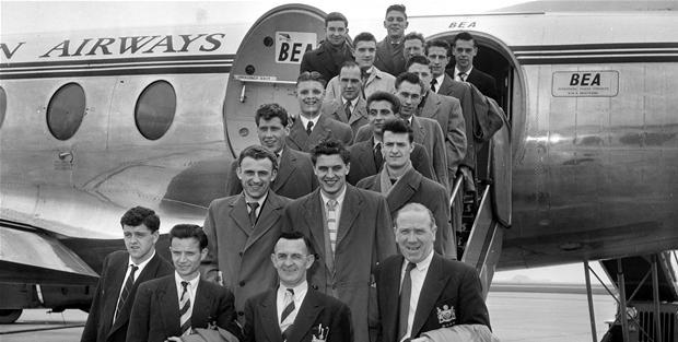 Busby babies. - My, Football, Story, Plane crash, Old photo, Manchester United, Video, Longpost