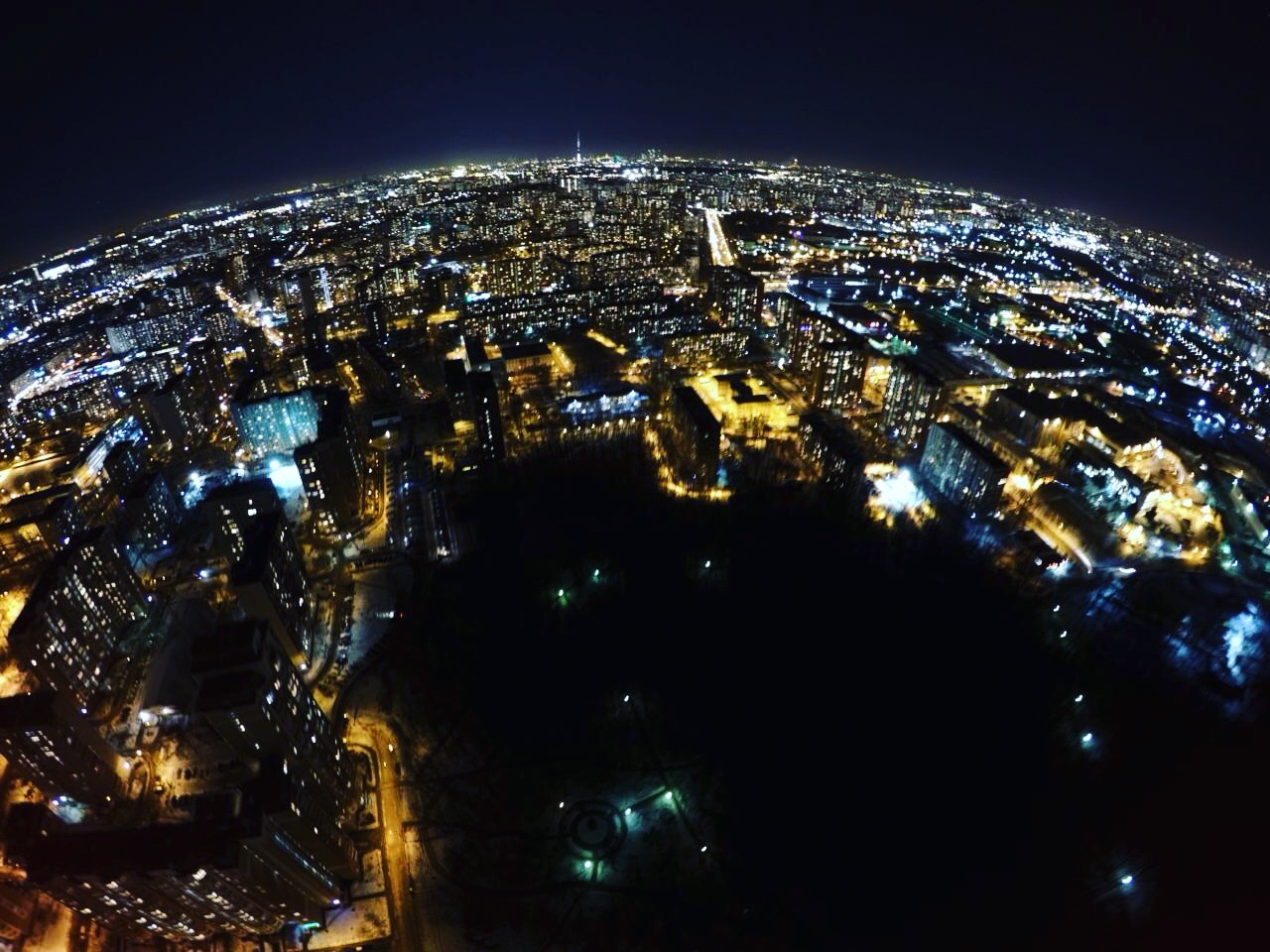 Favorite area from a bird's eye view. - My, Moscow, North-East Administrative District, GoPRO, DJI Phantom, Medvedkovo