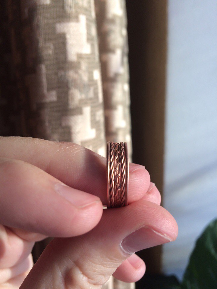 copper rings - My, Ring, Copper, Longpost