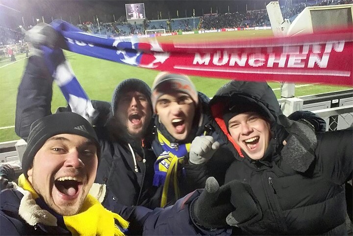 The happiest people were yesterday in Rostov... - Football, Champions League, Fk Rostov, Bayern Munich, Kurban Berdiev, Emotions, Happiness, Longpost