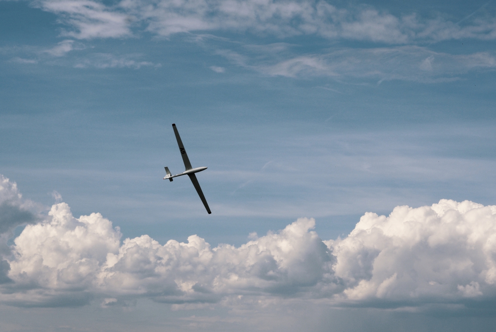 freedom of flight - My, Sky, Glider, Clouds, Aviation, Flight